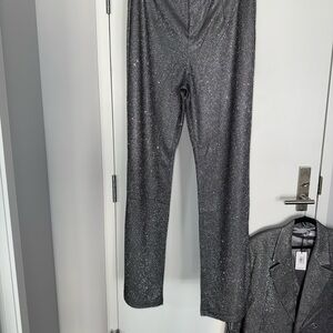 Elegant Shimmer Women's Trousers